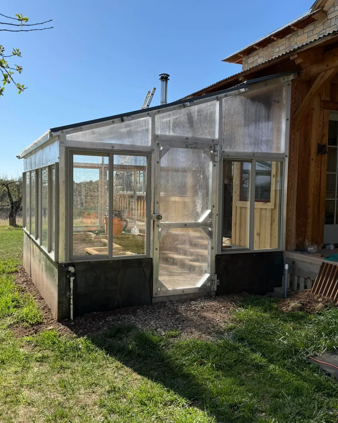 Greenhouse Door Detail