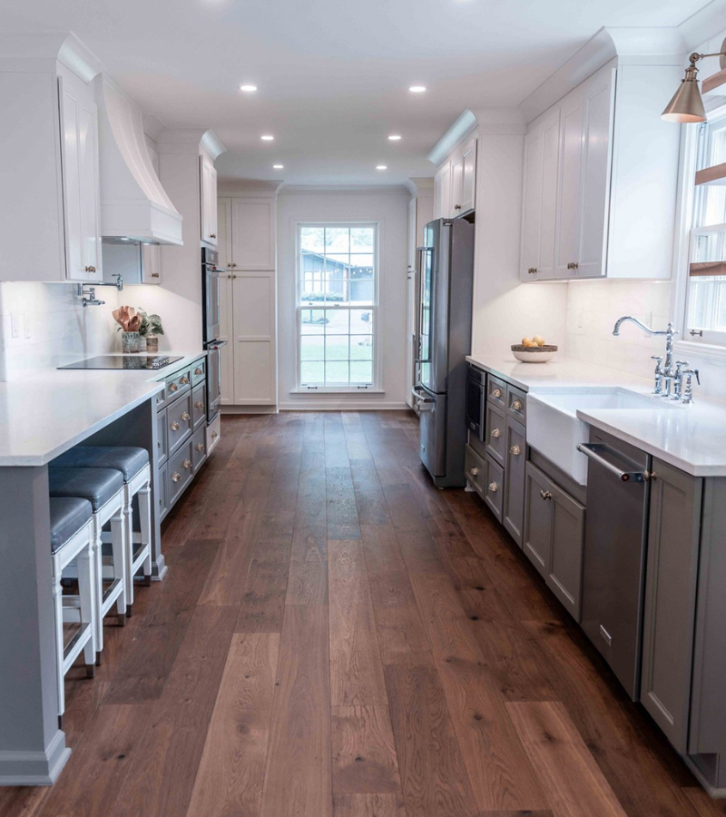 Beautiful modern kitchen renovation by Swanson Construction